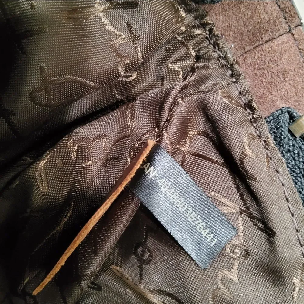 Fossil Fifty Four Whitney Suede Hobo Bag